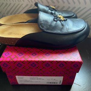 Tory Burch leather mules